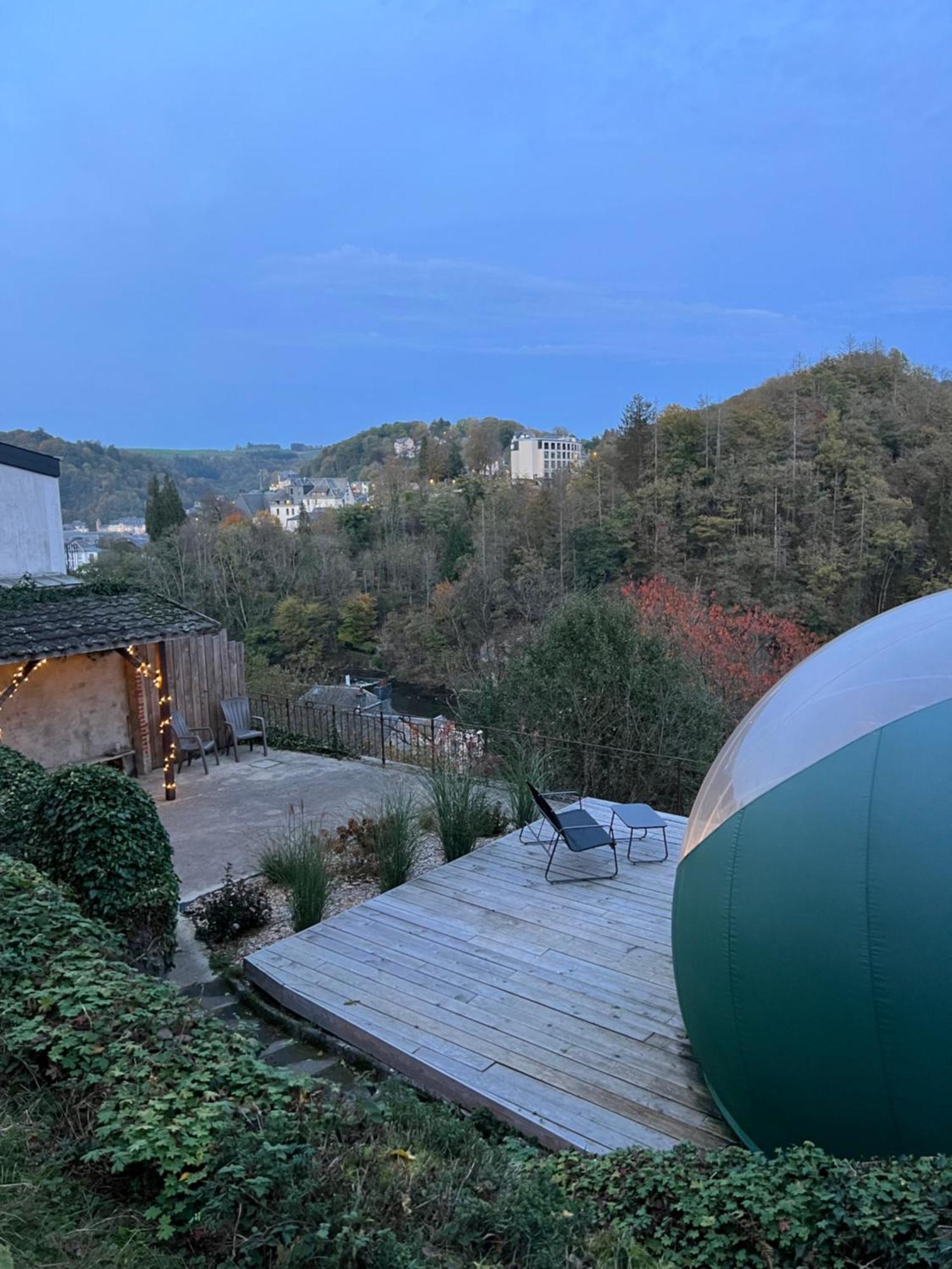 Hotel Bulle Time Flies - logement insolite à Bouillon Extérieur photo