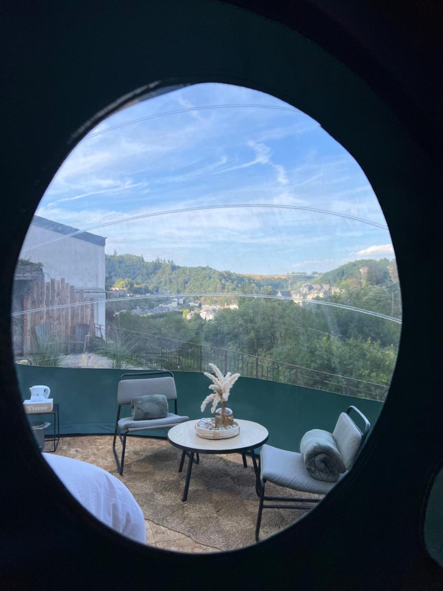 Hotel Bulle Time Flies - logement insolite à Bouillon Extérieur photo