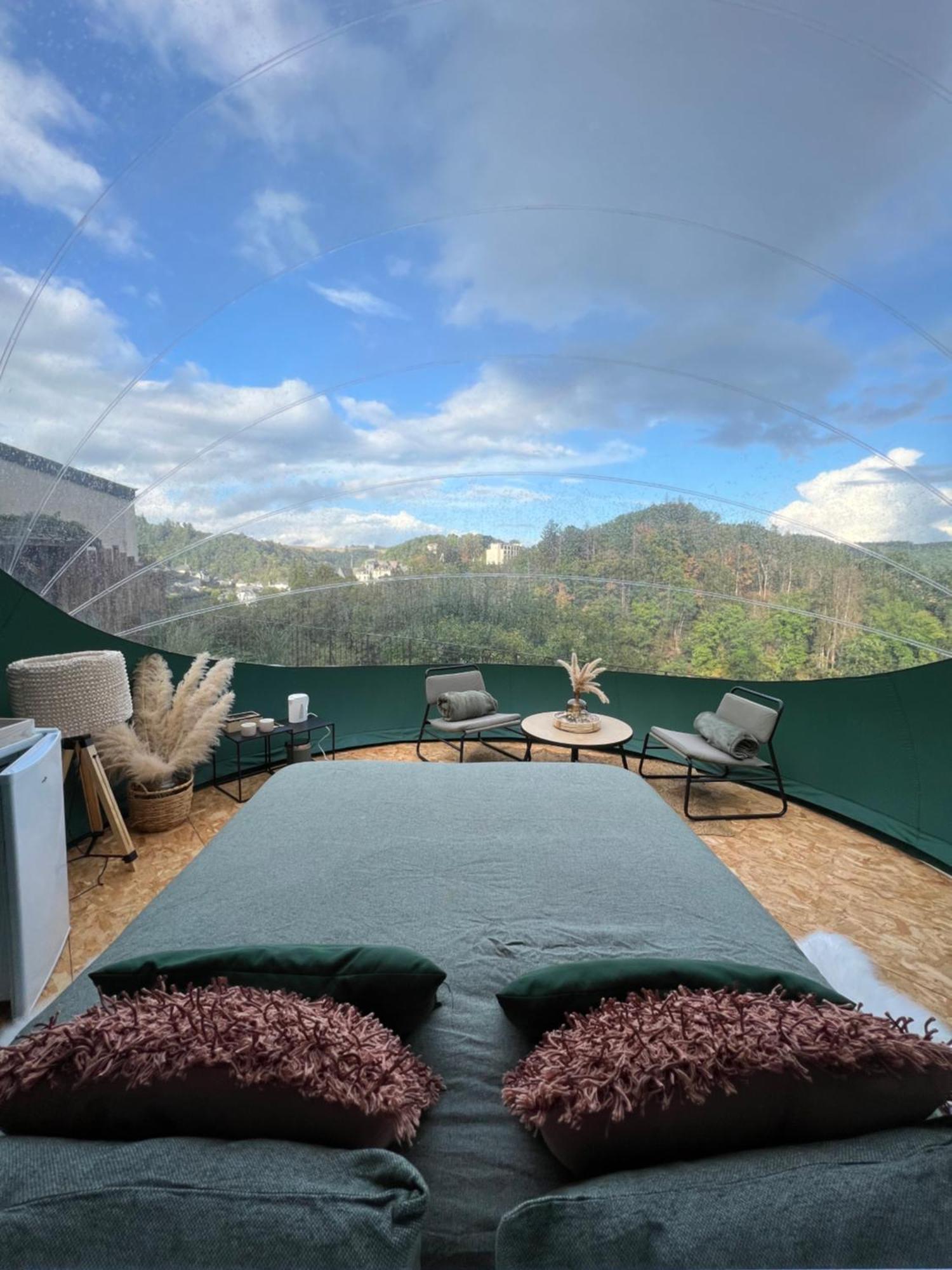 Hotel Bulle Time Flies - logement insolite à Bouillon Extérieur photo